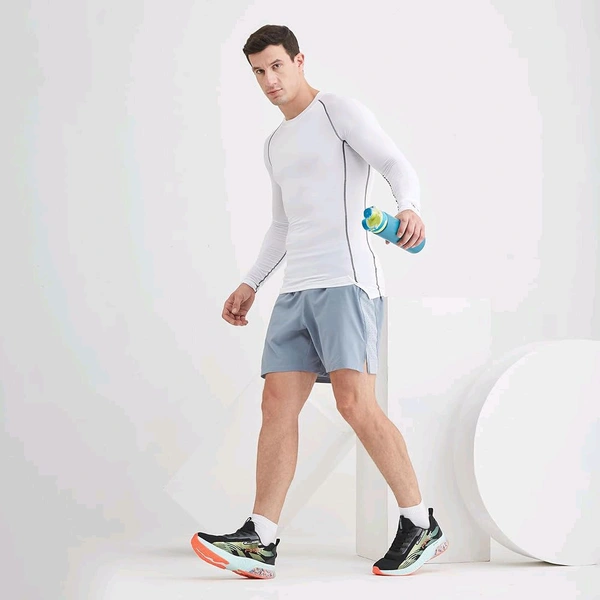 Campus Men First Running Shoes - 10 UK, BLK/MATTLIC.GRN