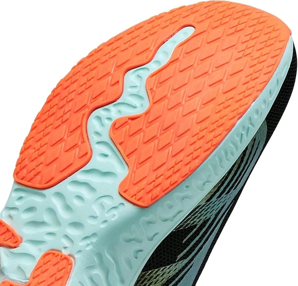 Campus Men First Running Shoes - 10 UK, BLK/MATTLIC.GRN