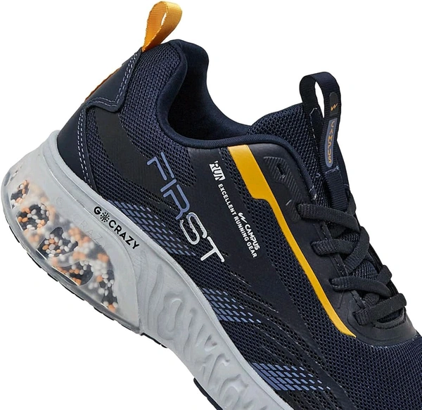 Campus Men First Running Shoes - 6 UK, NAVY/MSTD
