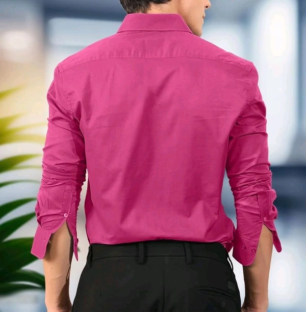 Pinkmint Men Shirt - S, Pink