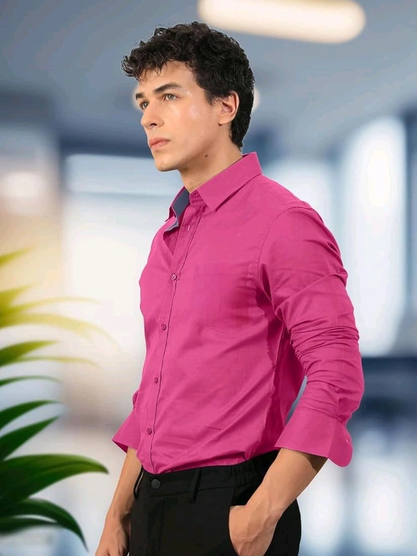 Pinkmint Men Shirt - XL, Pink