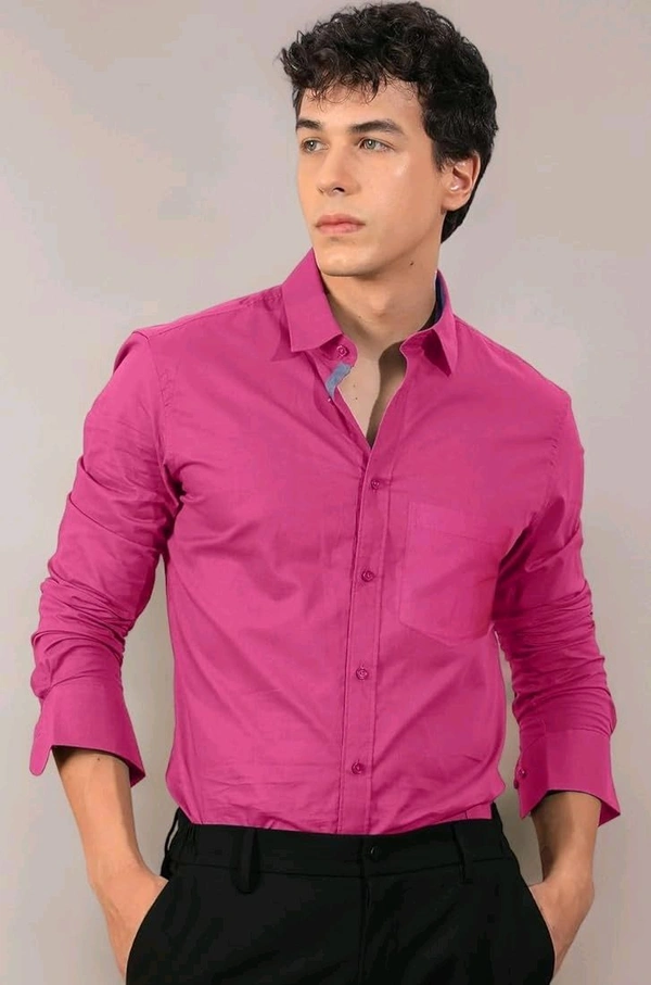Pinkmint Men Shirt - 2XL, Pink