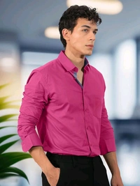 Pinkmint Men Shirt - 2XL, Pink
