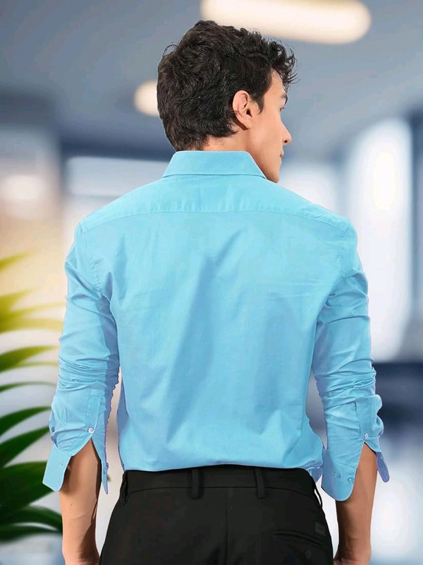 Pinkmint Men Shirt - XL, Aqua Blue