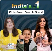 Brand: sekyo sekyo 'Carepal Pro' 4G Kids Smart Watch | Video Call, Accurate & Live GPS Location |App Control, Family Chat, Games, Pedometer, Safe Zone Alert, SOS, Good Habit Coach | SmartWatch for Kids, Boys/Girls - Pink - Black