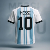 Meesi Jersey,Messi FOotball jersey,Messi Jersey Argentina,Argentina Football Messi,Messi Tshirt - S