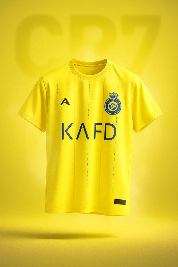RONALDO Al-Nassr FC 2023-24 home jersey CR7,Al-Nassr Jersey - S