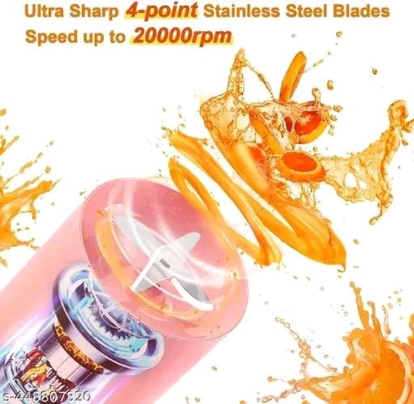 π Portable USB Rechargeable Juicer Blender β Make Smoothies & Juices Anytime, Anywhere! π