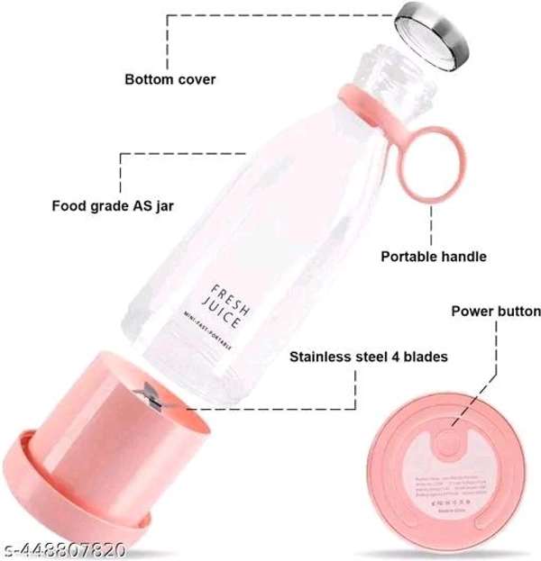 π Portable USB Rechargeable Juicer Blender β Make Smoothies & Juices Anytime, Anywhere! π