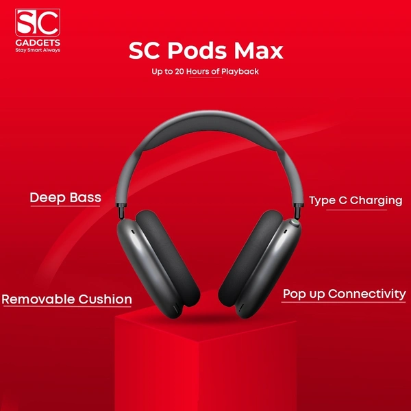 SCPODS MAX - Black
