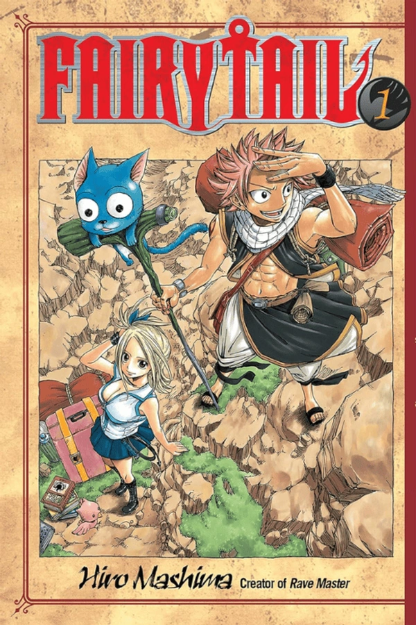 Fairy Tail Vol 1 Manga | Natsu & Lucy's Magical Guild Adventure Begins