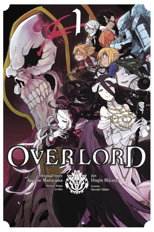 Overlord Vol 1 Manga | Ainz Ooal Gown's Dark Fantasy Domination