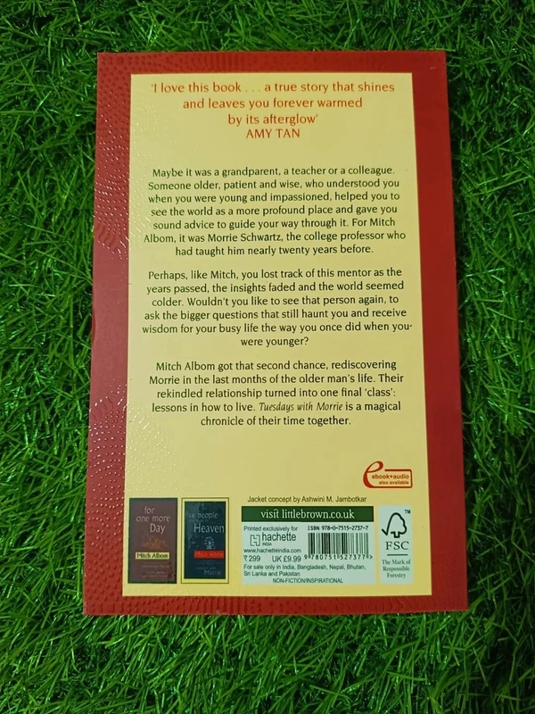 Tuesdays with Morrie by Mitch Albom