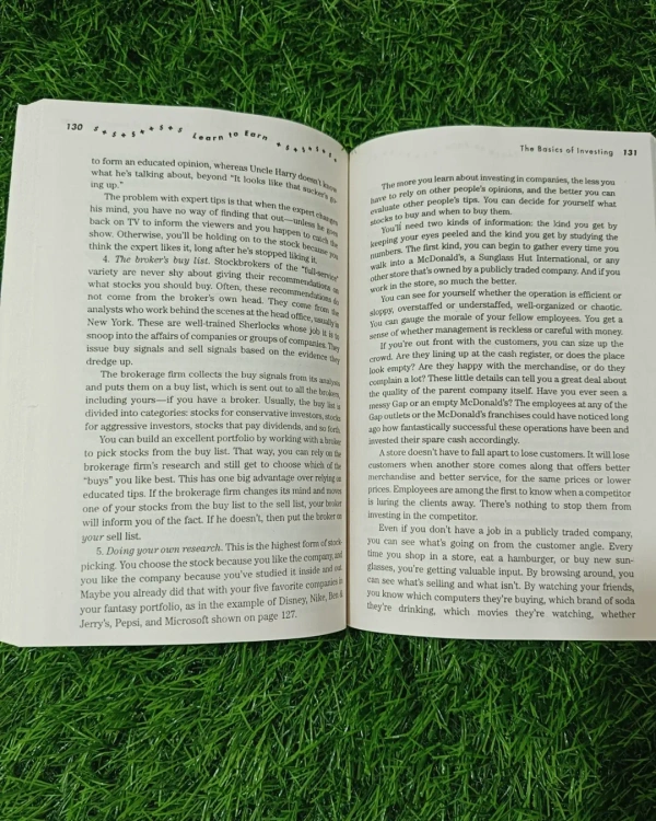 Learn to Earn by Peter Lynch