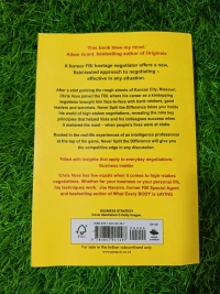 Never Split the Difference by Chris Voss & Tahl Raz