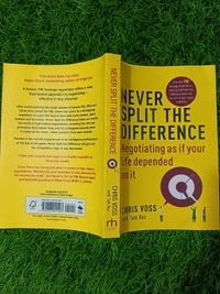 Never Split the Difference by Chris Voss & Tahl Raz