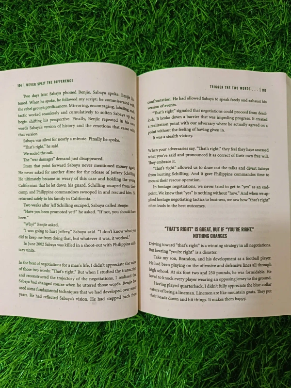 Never Split the Difference by Chris Voss & Tahl Raz