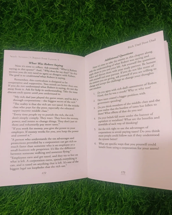 Rich Dad Poor Dad by Robert Kiyosaki