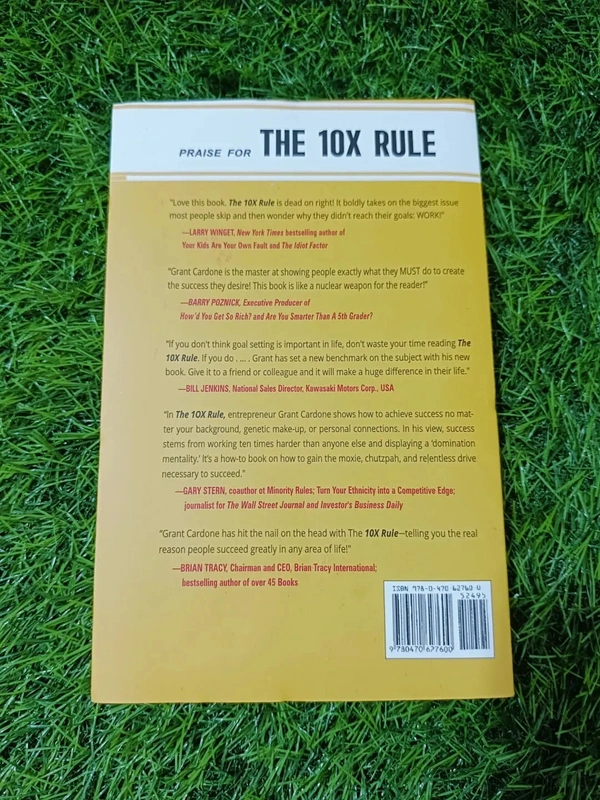 The 10X Rule by Grant Cardone