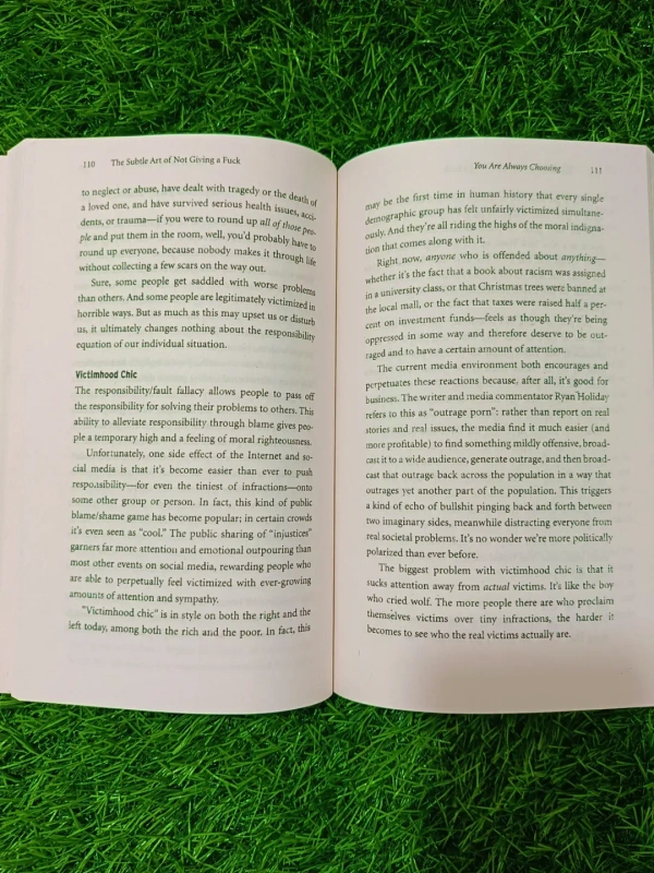 The Subtle Art of Not Giving a F*ck by Mark Manson