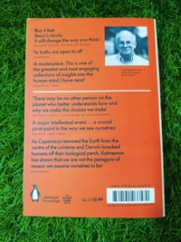 Thinking, Fast and Slow by Daniel Kahneman