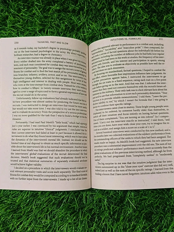 Thinking, Fast and Slow by Daniel Kahneman