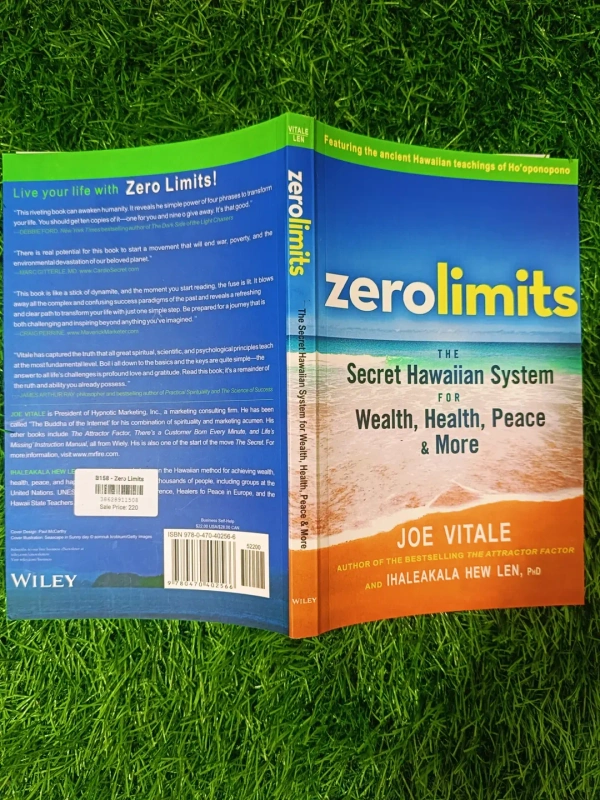 Zero Limits by Joe Vitale & Ihaleakala Hew Len