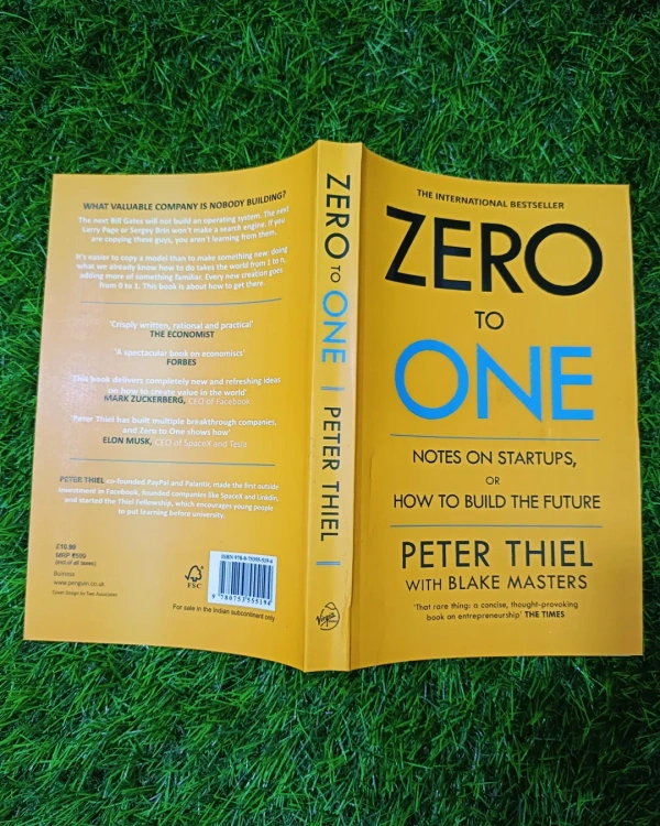 Zero To One by Peter Thiel & Blake Masters