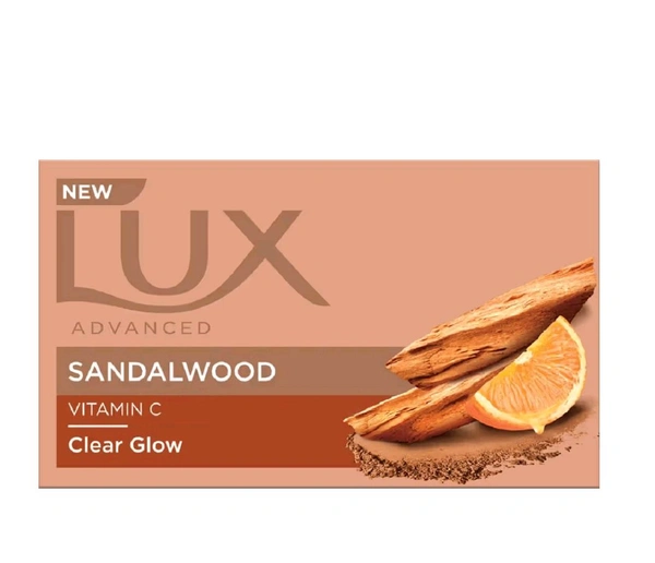 Lux Sandlwood Vitamin C Saop 100 g × 4