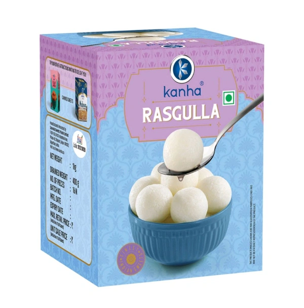 Kanha Rasgulla Tin :- 1 Kg 