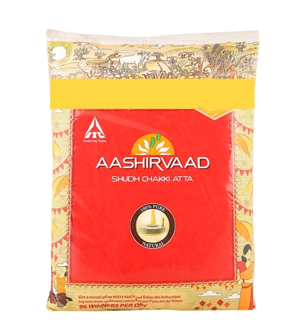 Aashirvaad Chakki Fresh Atta  - 5 Kg