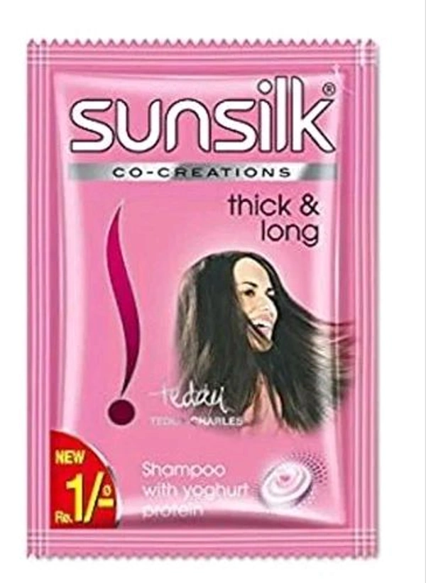 Sunsilk Pink  Shampoo Pouch :- 1 ₹ - 10 ₹