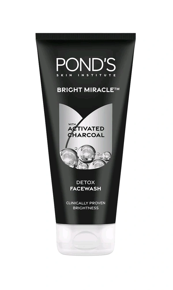 Ponds Bright Beauty Ative Charcoal Face Wash 