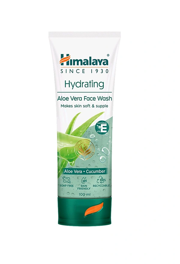 Himalaya Hydrating Aloe Vera Face Wash  - 100 Ml