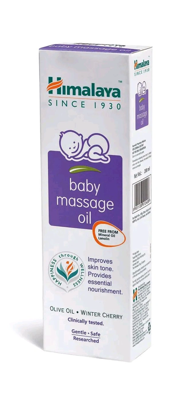 Baby Massage Oil - 50 Ml