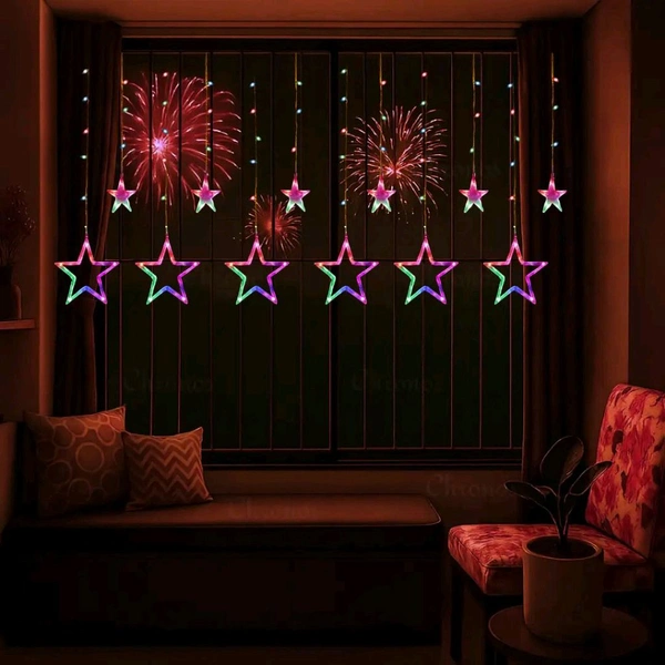 Hanging Star Light (Multi Colour)