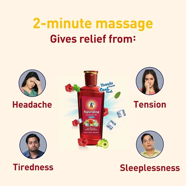 Navratn - Ayurvedic Tel, 180ml