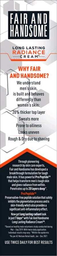 FAIR AND HANDSOME - 30g, मैन क्रीम