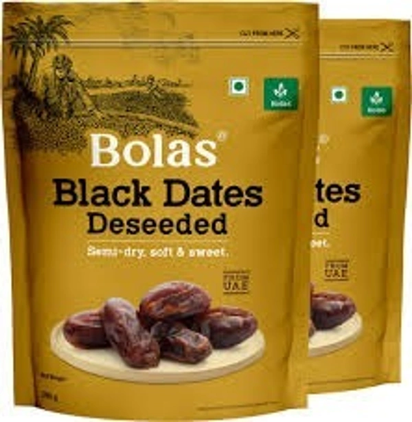 BLACK DATES (खजूर ) - Bolas, 500g
