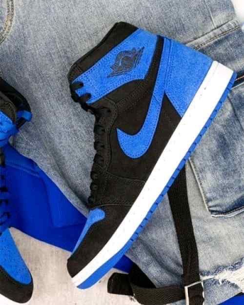 Nikee Air Jordan 1 High Royal Reimagined
