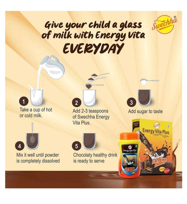 Swechha Energy Vita Plus, 500g - 500g