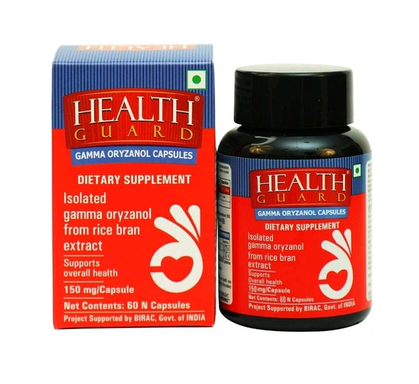 Health Guard Gamma Oryanol Capsules,60 Capsules - 60 Pic