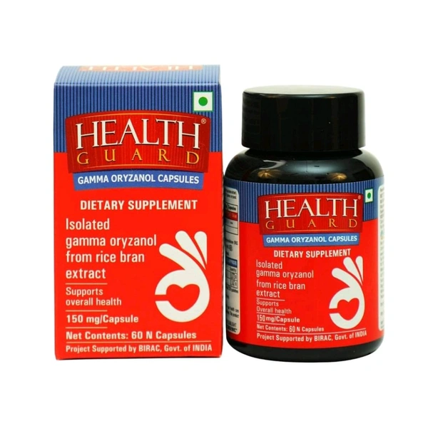 Health Guard Gamma Oryanol Capsules,60 Capsules - 60 Pic