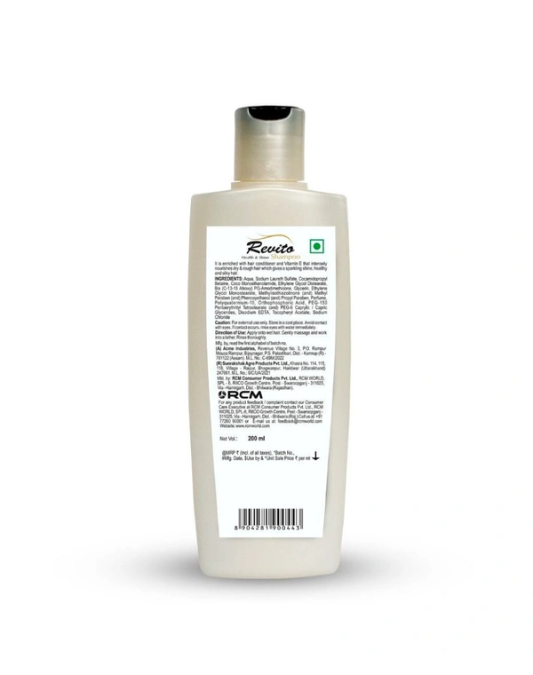 Revito Health And Shine Shampoo,200ml