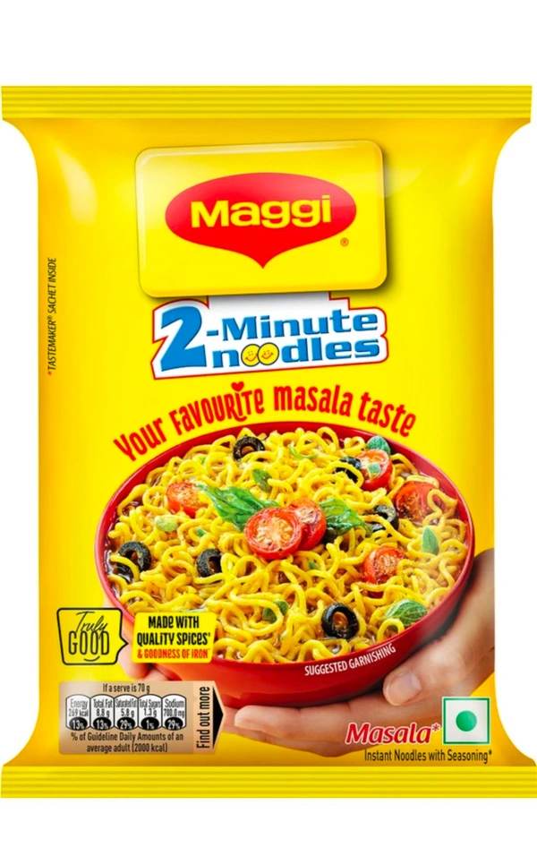 Maggi 2-minute Instant Noodles Vegetarian (70g)