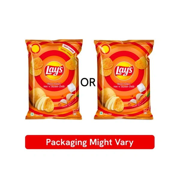 Lay's West Indies Hot n Sweet Chilli Flavour Potato Chips(48g)