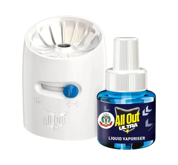 All Out Ultra Liquid Vaporizer Mosquito Killer Machine with Refill 1p+45ml)