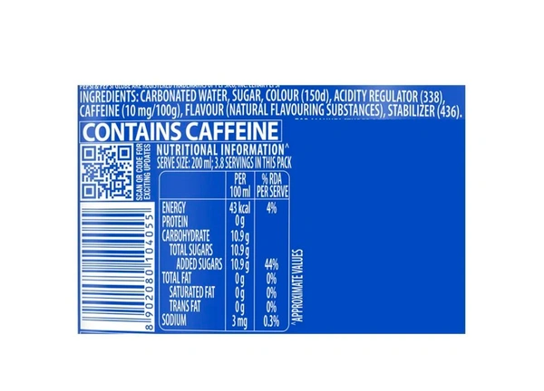 Thums Up Soft Drink (750 ml)