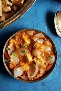 Paneer Do Pyaja Sabji (Full Plate)