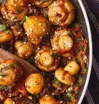 Chilli Garlic Mushroom π